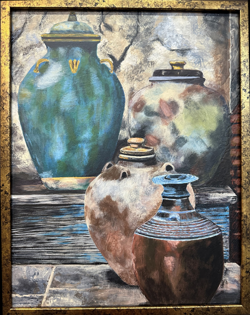 Rustic Urns