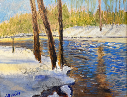 River in Winter